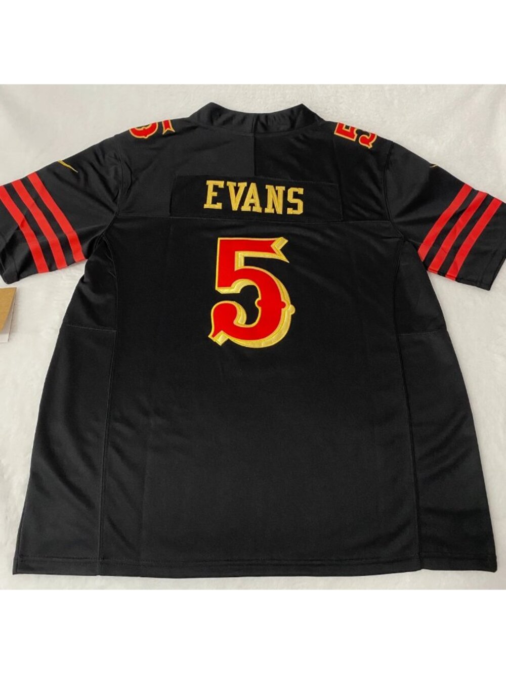 Mike Evans Black Stitched Jersey Vapor